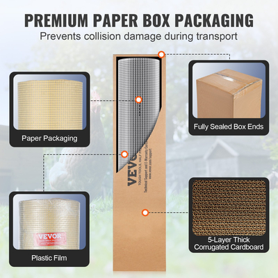 Ύφασμα VEVOR Hardware 1/4&quot; 36 ιντσών x 50 πόδια 23 Ga συρμάτινο ρολό σύρμα περίφραξης