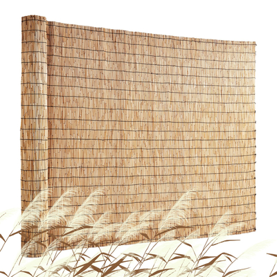 VEVOR Reed Fence Backyard Landscaping Privacy Blind Fence Screen 16,4&#039; x 4&#039;
