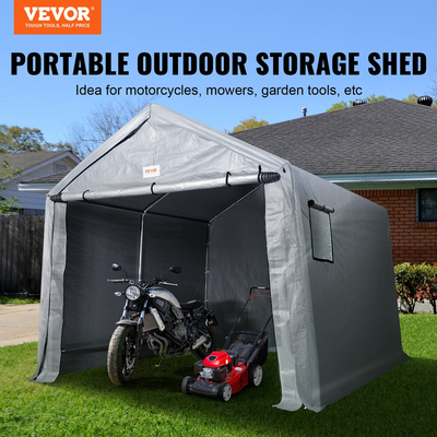 VEVOR Portable Storage Shelter Garage Storage Shel 10 x 10 x 8,5ft &amp; Zipper Door