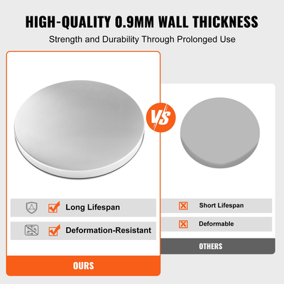 Καπάκι καλύμματος πυροσβεστικού λάκκου VEVOR, Φορητή οθόνη Spark 20&quot; Firepit, Μεταλλικό κάλυμμα από ανοξείδωτο χάλυβα, Αξεσουάρ Εξωτερικής Σόμπας για Καύση ξύλου και Σόμπας που ανοίγει εύκολα, για Υπαίθριο Αίθριο Πυροσβεστικές Πηγές στην πίσω αυλή