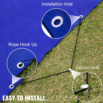 Κάλυμμα ασφαλείας πισίνας VEVOR, κάλυμμα πισίνας 13x23 ποδιών, Μπλε κάλυμμα πισίνας εδάφους, Καλύμματα πισίνας από PVC Ορθογώνιο κάλυμμα πισίνας ασφαλείας Συμπαγές κάλυμμα πισίνας ασφαλείας για χειμερινό κάλυμμα πισίνας