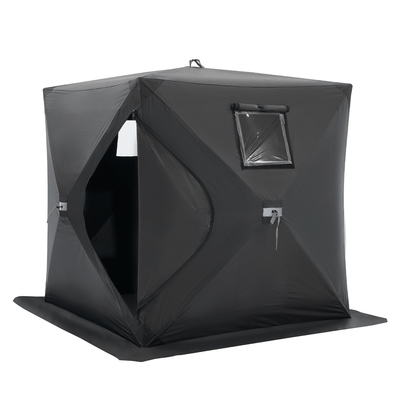 VEVOR 1-2 Person Ourdoor Portable Ice Shelter Pop-up Ice Fishing Shanty Tent