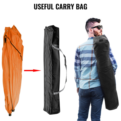 VEVOR 8 Person Ice Fishing Shelter Tent 300d Oxford Fabric Portable Ice Shelter Ισχυρό αδιάβροχο Ice Fish Shelter for Outdoor Fishing Ice Fishing Tent