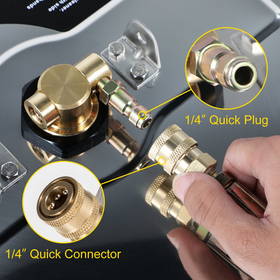 VEVOR Surface Cleaner, 4000 psi Pressure Surface Cleaner, 18&quot; Pressure Washer Surface Cleaner 1/4&quot; QC Pressure Washing Surface Cleaner Καθαριστικό με πίεση από ανοξείδωτο χάλυβα για καταστρώματα με διπλό περιστροφικό βραχίονα