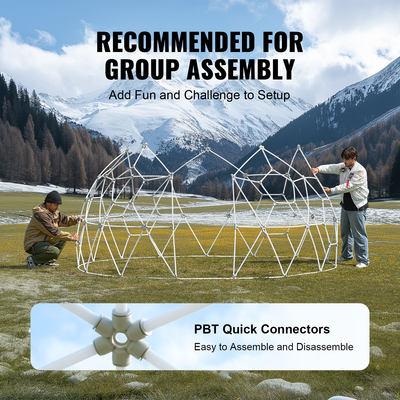 VEVOR 12FT Dome Bubble Tent Shelter Camping Outdoor House με διαφανές παράθυρο