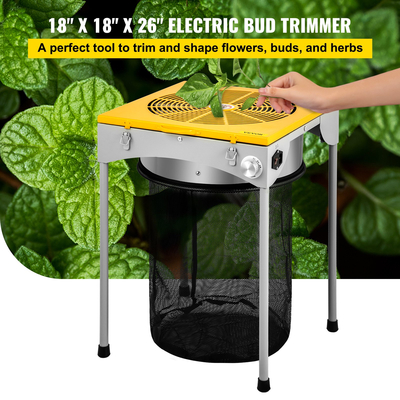 Επιτραπέζιο Hydroponic 3 ταχυτήτων Electric Trimmer Trimmer Reaper με 6 επιπλέον λεπίδες