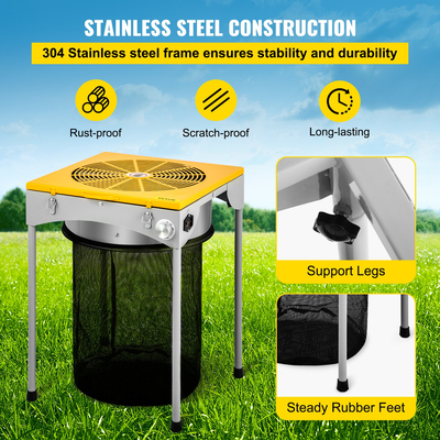 Επιτραπέζιο Hydroponic 3 ταχυτήτων Electric Trimmer Trimmer Reaper με 6 επιπλέον λεπίδες