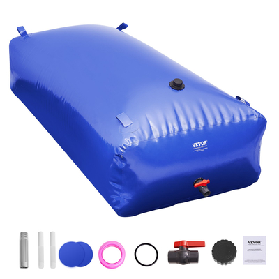 VEVOR Portable Water Storage Bladder 264 Gal 1000D PVC Πτυσσόμενη δεξαμενή νερού