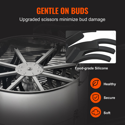 VEVOR Electric Bud Trimmer 18&#039;&#039; Electric Leaf Trimmer 60W Sharp Blades