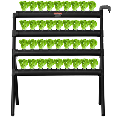 VEVOR Hydroponics Growing System 36 Sites 4-Layer Hydroponic Grow Kit Σωλήνες PVC