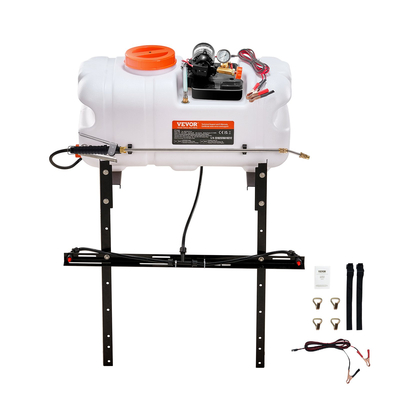 VEVOR ATV Sprayer 60 L/15,9 Gal ATV/UTV Spot Sprayer with A Nozzle Boom 1,9 GPM