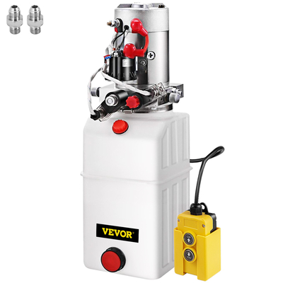 Dc12v Volt 6 Quart Υδραυλική αντλία διπλής ενέργειας Ανύψωση πακέτου τροφοδοσίας