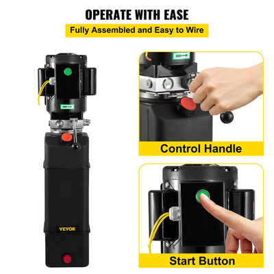 Υδραυλική αντλία 208-230 volt Ηλεκτρική υδραυλική αντλία 4,0 γαλόνι ηλεκτρική υδραυλική αντλία πλαστική