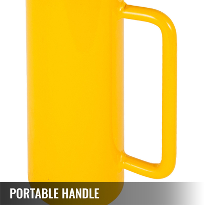 Υδραυλικός κύλινδρος VEVOR, Υδραυλικός κύλινδρος συμπαγούς εμβόλου 20 τόνων, υδραυλικός κύλινδρος μονής δράσης 6 ιντσών, με Φορητούς κύλινδρους ανύψωσης υδραυλικού συμπαγούς γρύλου