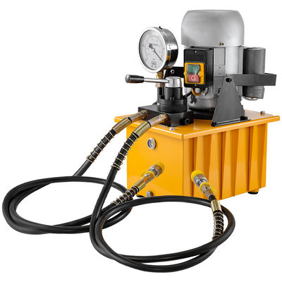 VEVOR Electric Driven Hydraulic Pump 750W Manual Valve 10152 PSI, Electric Driven Hydraulic Pump Double Acting High Rotating Speed ​​8L Αποθήκευση λαδιού