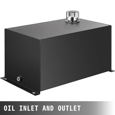 VEVOR Hydraulic Fluid Tank 10 Gal Fuel Tank Heavy Duty Hydraulic Steel Tank Reservoir, Tank Transfer Benzine, Hydraulic Reservoir with Strainer Temp Mauge Filter Καπάκι αναπνοής για τρακτέρ και φορτηγά