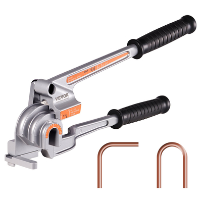 VEVOR Pipe Tube Bender, 1/4&quot;, 3/8&quot;, 1/2&quot; OD, 3 in 1 Manual Level Tube Bender, 180° Copper Pipes Aluminium Bending Tools for HVAC Air Conditioning Refrigerator