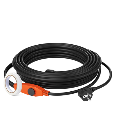 Καλώδιο θέρμανσης σωλήνα VEVOR 18m 23W/m Θερμική ταινία για σωλήνες με ενσωματωμένο θερμοστάτη