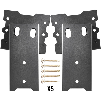 Βραχίονες VEVOR Deer Blind, 2 ΤΕΜ 4&quot; x 4&quot; Deer Stand στηρίγματα, βραχίονες με επίστρωση πούδρας από ατσάλι Tree House, Heavy Duty Deer Stands Ανυψωμένες Deer Blinds για εξωτερική πλατφόρμα και βάση κυνηγιού με κιτ βιδών