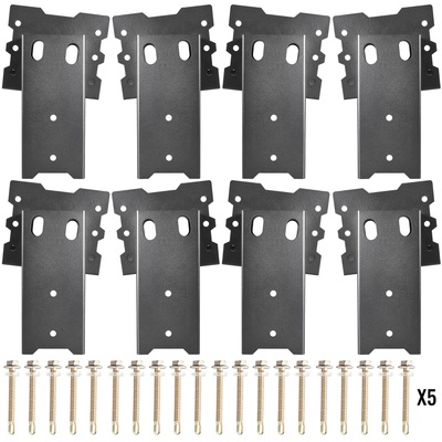 Βάση για τυφλά VEVOR Deer, 4&quot; x 4&quot; 8 υπολογιστές Βάση στήριξης για ελάφι με ατσάλι με επίστρωση πούδρας, στηρίγματα Tree House Βάση ελάφια βαρέως τύπου, υπερυψωμένα στόρια ελαφιού για εξωτερική πλατφόρμα και βάση κυνηγιού με κιτ βιδών