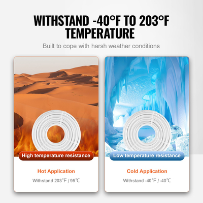 Σωλήνας VEVOR PEX-AL-PEX, 328 πόδια, 5/8&#039;&#039; Διάμετρος Αλουμινίου-Πλαστικού Σύνθετου Σωλήνα Οξυγόνου Barrier Radiant Floor PEX Pipe, 0,08&#039;&#039; Thickness Radiant Heat Floor Plumbing Inner Aluminum Layer PEX Tubing Pipe