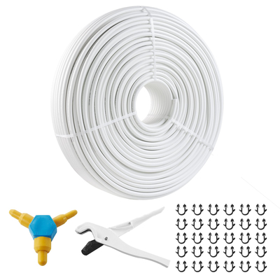Σωλήνας VEVOR PEX-AL-PEX, 984 πόδια, 5/8&#039;&#039; Διάμετρος Σωλήνας Αλουμινίου-Πλαστικού Σύνθετου Οξυγόνου Φράγμα ακτινοβολίας δαπέδου PEX Σωλήνας, 0,08&#039;&#039; Πάχος Ακτινοβόλος Θερμικό Δάπεδο Υδραυλικά Εσωτερικό στρώμα αλουμινίου Σωλήνας PEX