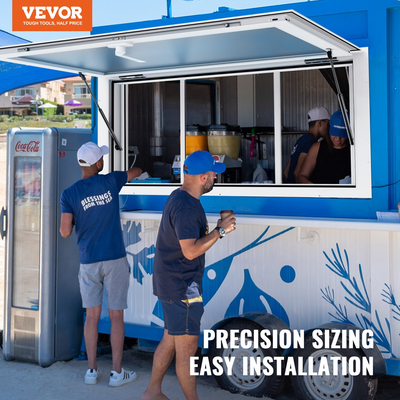 VEVOR 36&quot; L x 24&quot; W Concession Stand Παράθυρο σερβιρίσματος Food Truck Service Τέντα