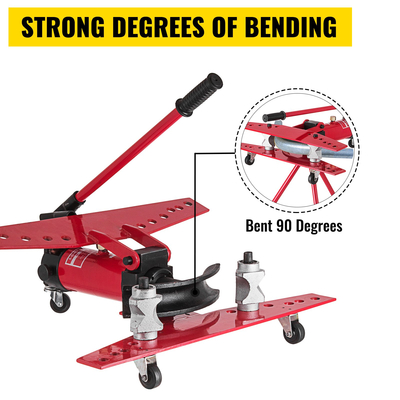 VEVOR Manual Pipe Bender Plumbers Tool 16T, Pipe Bending Machine 1/2-2 Inch, Pipe Bending Pipe Bending Machine ?22mm-?60mm, Bender Tube Bender Machine Tube Bender for Heating and Piping Construction