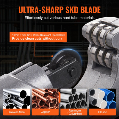 Σετ κοπτικών σωλήνων VEVOR 3PCS Copper Pipe Cutter Mini Tube Cutter Debranding