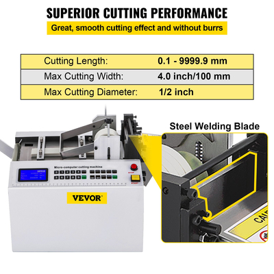 Ys-100 Automatic Heat-shrink Tube Cable Cutter Pipe Machine 350w 230v