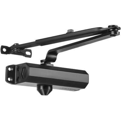 VEVOR Door Closer, Automatic Door Closer Εμπορική ή οικιακή χρήση για βάρη πόρτας 68 kg, ρυθμιζόμενο μέγεθος Hydraulic buffer Door Closers Heavy Duty Χυτό σώμα από αλουμίνιο, Εύκολη εγκατάσταση, Μαύρο