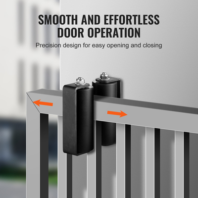 Βάση στήριξης τύπου C VEVOR Sliding Gate Kit 6&quot; Rolling Hardware για Connect Tracks