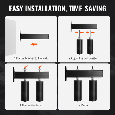 VEVOR Sliding Gate Kit 6&quot; Rolling Hardware with T-Bracket ρυθμιζόμενο για πόρτα