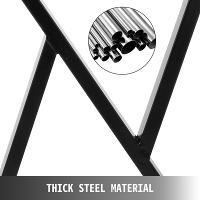 Μεταλλικά πόδια τραπεζιού Πόδια τραπεζαρίας 28&quot; Ύψος 20&quot; Πλάτος 20&quot; Πόδια πάγκου γραφείου Σετ 2