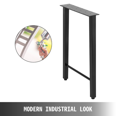 Μεταλλικά πόδια τραπεζιού VEVOR Σετ 2, Πόδια τραπεζαρίας 28&quot; Ύψος Επιτραπέζια Πόδια τραπεζιού σχήματος Πόδια πάγκου Πόδια Industrial DIY Πόδια τραπεζιού σαλονιού 661lbs Χωρητικότητα φόρτωσης Ατσάλινα πόδια τραπεζιού για γραφείο κουζίνας