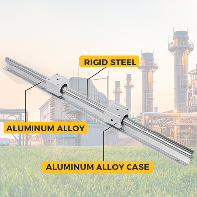 VEVOR Linear Rail Guide 2X SBR20-650mm Linear Slide Rail + 4 SBR20UU Block για αυτοματοποιημένα μηχανήματα και εξοπλισμό