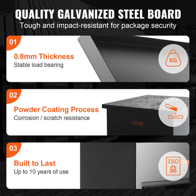 Γραμματοκιβώτια VEVOR για εξωτερικό 17.3