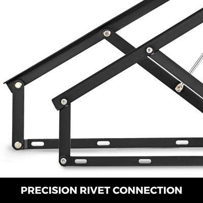 Κιτ μηχανισμού ανύψωσης καναπέ-κρεβάτι 5 ποδιών για αποθήκευση κάτω από το κρεβάτι Μαύρο