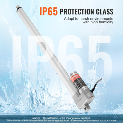 VEVOR Linear Actuator 12V 20 Inch IP65 Waterproof Actuator 660lbs/3000N 0,19&quot;/s
