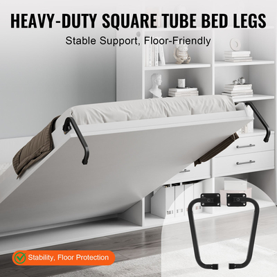 VEVOR Murphy Κιτ κρεβατιού Full Deluxe DIY κρεβάτι τοίχου Μηχανικό κιτ υλικού Πτυσσόμενο