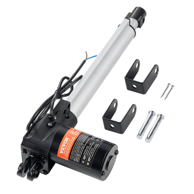VEVOR Linear Actuator 12V 10In Heavy Duty 1320lbs/6000N 0.19&quot;/s IP44 Protection