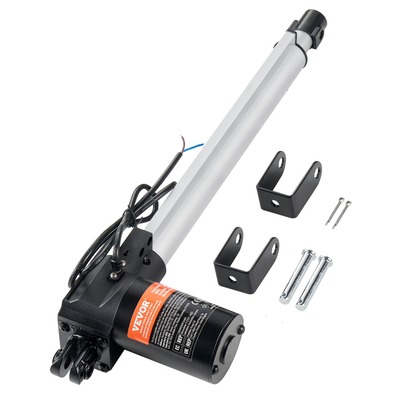 VEVOR Linear Actuator 12V 12In Heavy Duty 1320lbs/6000N 0.19&quot;/s IP44 Protection