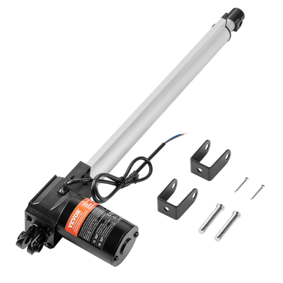 VEVOR Linear Actuator 12V 16In Heavy Duty 1320lbs/6000N 0.19&quot;/s IP44 Protection