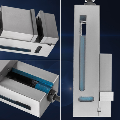 Μέγγενη σφιγκτήρα πάγκου Μέγγενη σύσφιξης υψηλής ακρίβειας 4 ιντσών πλάτος σιαγόνας CNC σταθερή μέγγενη