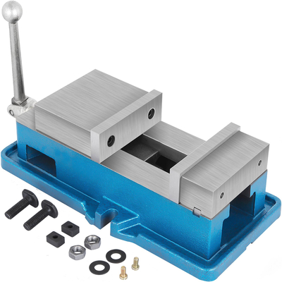 Μέγγενη VEVOR 5&quot; Super-Lock για μηχανές NC/CNC Σφιγκτήρας πάγκου Μέγγενη Υψηλής Ακρίβειας, Μέγγενη Σφιγκτήρας Μέγγενη CNC Μέγγενη Κλείδωμα Μέγγενη Διάτρηση 125mm Πλάτος CNC 24KN