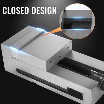 Μέγγενη σφιγκτήρα πάγκου Μέγγενη σύσφιξης υψηλής ακρίβειας 6 ιντσών πλάτος σιαγόνας Μέγγενη σταθερή σιαγόνα