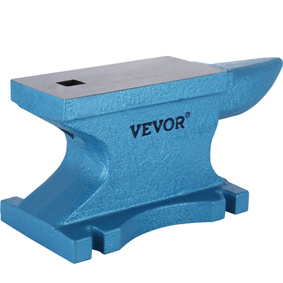 VEVOR Single Horn Anvil 55 Lbs / 25,4 Kg Χυτοσίδηρος σιδηρουργός αμόνι προς πώληση Εργαλεία και εξοπλισμός σφυρηλάτησης Anvil Rugged Round Horn Anvil Blacksmith Jewelers Metalsmith Blacksmith Tool