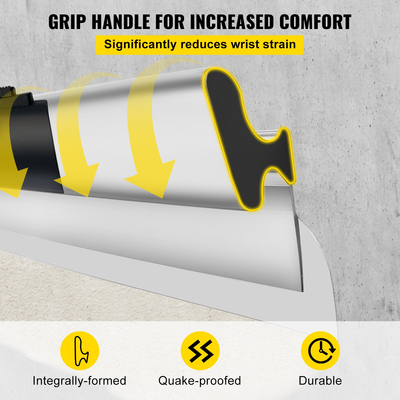 VEVOR Γυψοσανίδας Skimming Blade Putty Knife Combo 10/24/32 ιντσών Εργαλείο σπάτουλας με λαβή