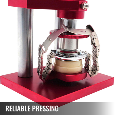 Θήκη πρέσας κρυστάλλινου στεφάνου 8&quot; Πίσω Θήκη ρολογιού Ανοιχτήρι Κίνηση Big Gland