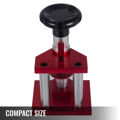 Θήκη πρέσας κρυστάλλινου στεφάνου 8&quot; Πίσω Θήκη ρολογιού Ανοιχτήρι Κίνηση Big Gland